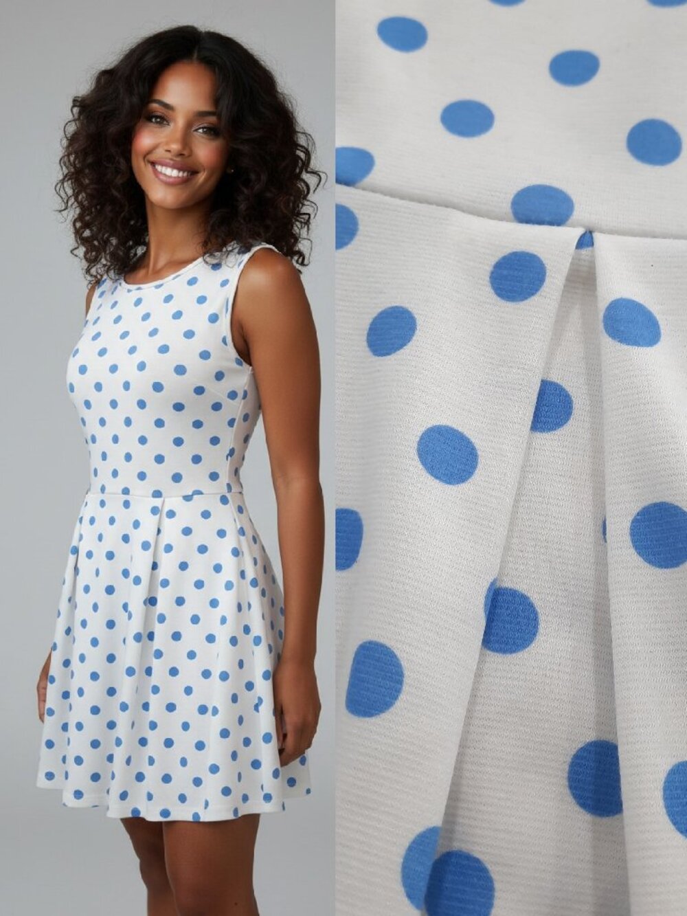 Retro polka dot dress - Cherish brand